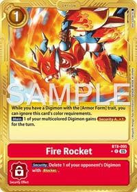 Fire Rocket (Gold Border)