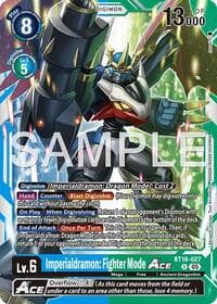 Imperialdramon: Fighter Mode ACE - BT16-027 (Reprint)