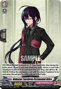 Namazuo Toushirou Ceremonial Attire