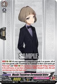 Maeda Toushirou Ceremonial Attire