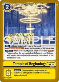 Temple of Beginnings (Judge Pack 9)