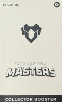 Commander Masters - Collector Booster Pack (Minimal Packaging)