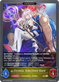 Zirconia, Ironcrown Ward (Evolved) - P06 (Foil)