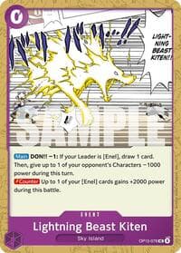 Lightning Beast Kiten