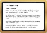 The Food Court (Black Lotus Unknown Planechase)