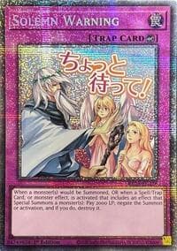 Solemn Warning (Starlight Rare)