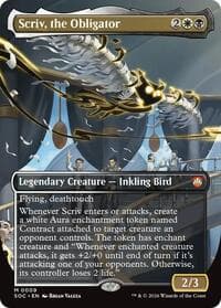 Scriv, the Obligator (Borderless)