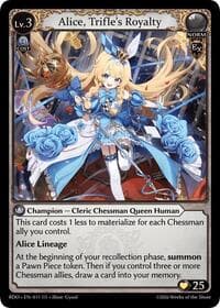 Alice, Trifle's Royalty