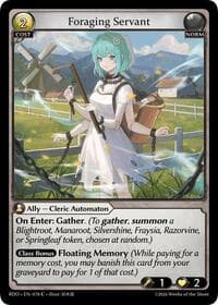 Foraging Servant