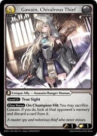 Gawain, Chivalrous Thief