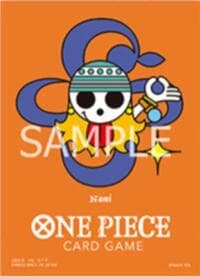 One Piece Card Game Official Sleeves - Premium Nami (10-Pack)