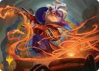 Goblin Glasswright Art Card (Gold-Stamped Planeswalker Symbol)