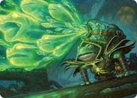 Burrog Barrage Art Card