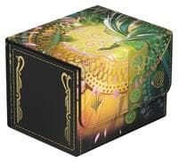 Magic: The Gathering Secrets of Strixhaven - Sidewinder 100+ Xenoskin Deck Box - Veil of Summer