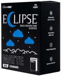 Eclipse Standard Matte Deck Protector Sleeves - Pacific Blue (105-Pack)