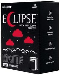 Eclipse Standard Matte Deck Protector Sleeves - Apple Red (105-Pack)