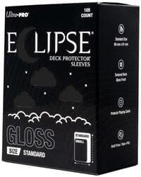 Eclipse Standard Gloss Deck Protector Sleeves - Jet Black (105-Pack)
