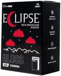 Eclipse Standard Gloss Deck Protector Sleeves - Apple Red (105-Pack)