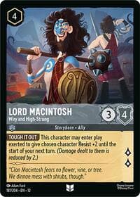 Lord Macintosh - Wiry and High-Strung