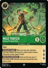 Milo Thatch - Getting His Hands Dirty