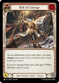 Bolt of Courage (Red)