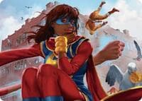 Ms. Marvel, Kamala Khan Art Card