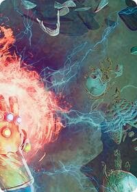 Thanos, the Mad Titan Art Card (3/9)