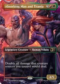 Absorbing Man and Titania (Borderless)