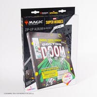 Magic: The Gathering Marvel Superheroes Zip-Up Album 18-Pocket (Doctor Doom)