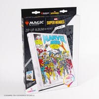 Magic: The Gathering Marvel Superheroes Zip-Up Album 18-Pocket (Marvel Age)