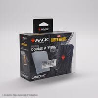 Magic: The Gathering Marvel Superheroes Double Sleeving Pack - Comic Burst Black