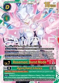 Rosemon: Burst Mode // Aguichant Levres