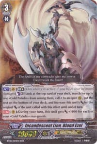 Incandescent Lion, Blond Ezel