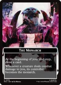 The Monarch (016) // Vibranium (015) Double-Sided Token