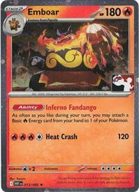Emboar - 013/086 (Cosmos Holo)