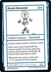 Bicycle Elemental