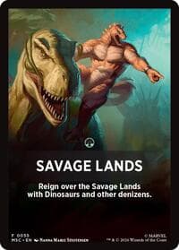 Savage Lands Theme Card