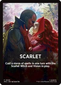 Scarlet Theme Card