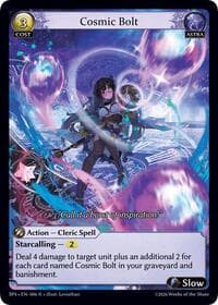 Cosmic Bolt (Curio Foil)
