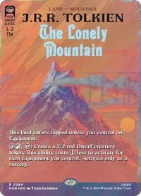 The Lonely Mountain (Borderless) (0248) (Surge Foil)