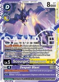 ScourgeChiropmon // Despair Blast