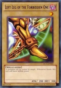 Left Leg of the Forbidden One (Red)