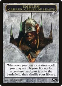 Emblem - Garruk, Caller of Beasts