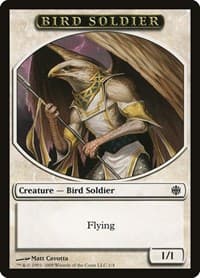 Bird Soldier Token