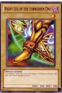 Right Leg of the Forbidden One (Red)
