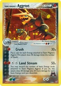 Team Magma's Aggron