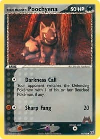 Team Magma's Poochyena - 66/95