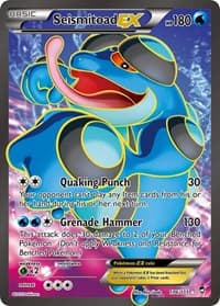 Seismitoad EX (106 Full Art)
