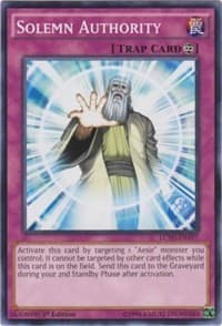 Solemn Authority