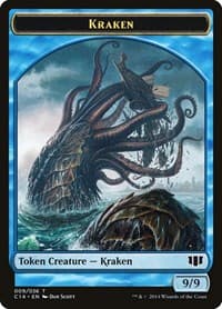 Kraken // Zombie (011) Double-Sided Token